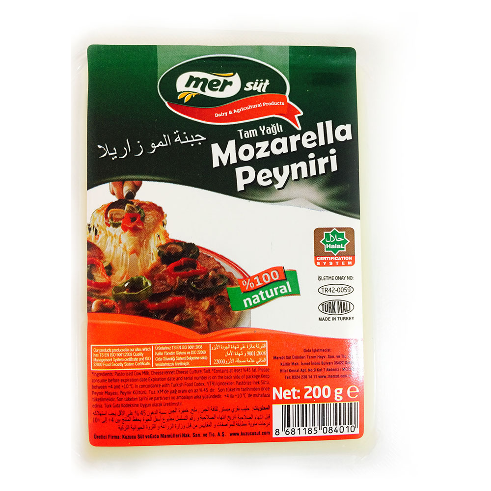 Mozarella Peyniri 200 gr